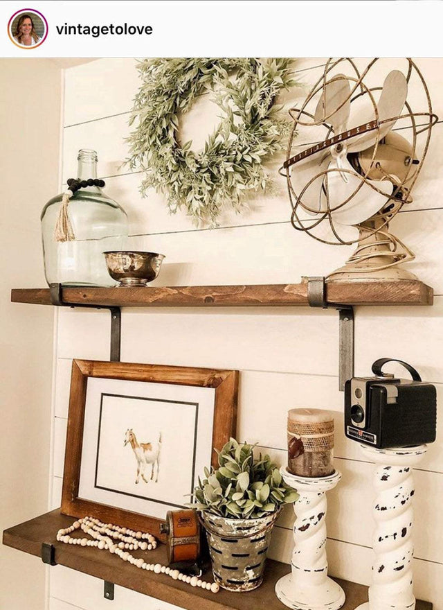 1" Wide Shelf Brackets and Supports