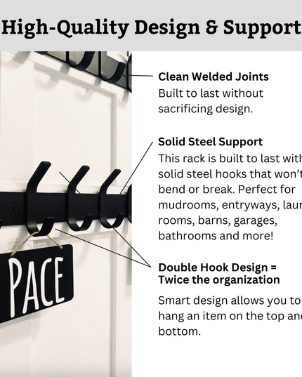 The Fairmount Style Coat Rack