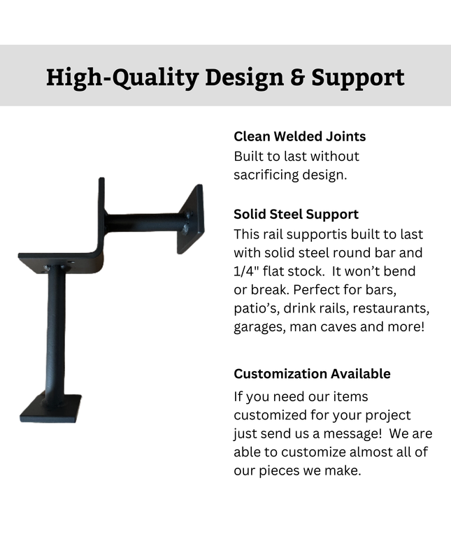 Foot Rail Brackets