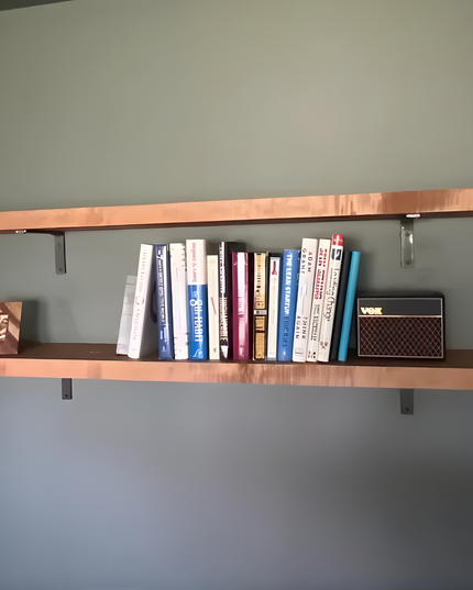 The Liverpool L Shelf Bracket – 1" Wide Heavy Duty Steel Support
