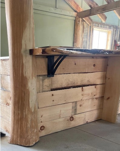 The Jamestown 4" Wide Shelf Bracket