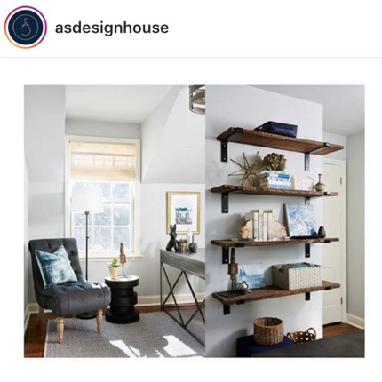 The Skaneateles Z Style Shelf Bracket