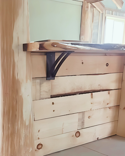 The Jamestown 4" Wide Shelf Bracket