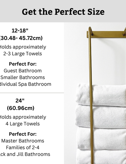 The Tyler Bathroom Towel Rack