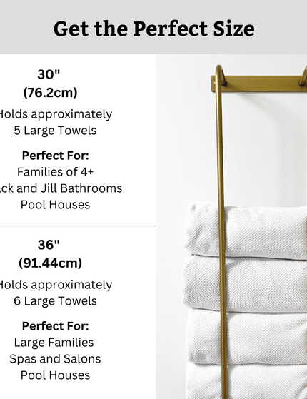 Towel Rack Get the perfect size for the Industrial Farm  Co 