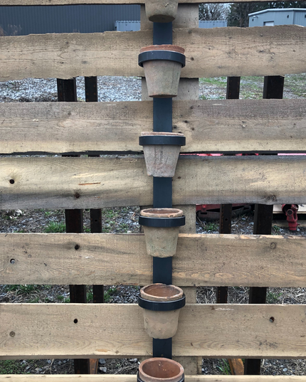 The Watertown Wall Mount Vertical Planter