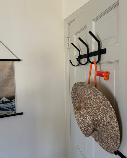 The Meredith Petite Double J Coat Rack