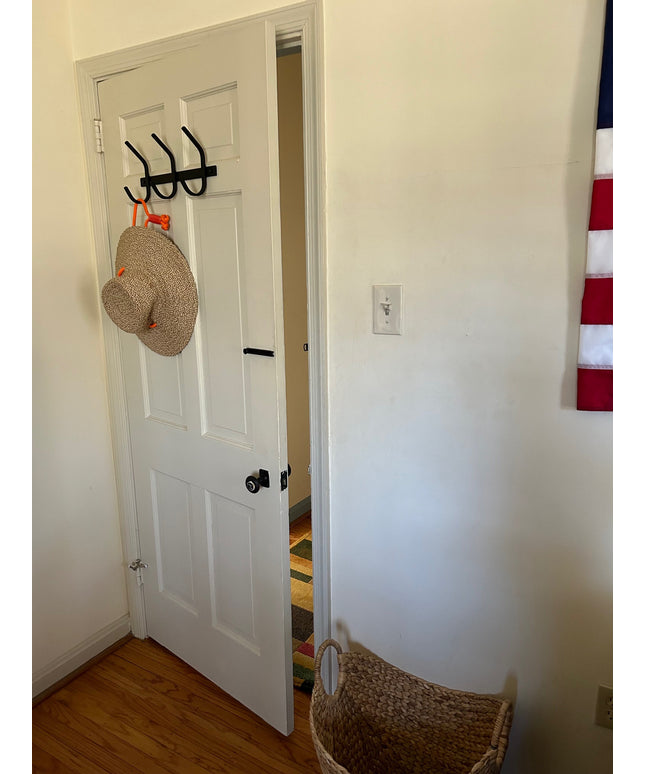 The Meredith Petite Double J Coat Rack