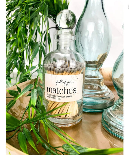 Fancy Apothecary Colored Matches Matches Lavender Matches   | Made Market Co.
