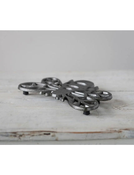 Cast Aluminum Bee Trivet Trivet Default Title   | Industrial Farm Co
