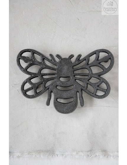 Cast Aluminum Bee Trivet Trivet    | Industrial Farm Co