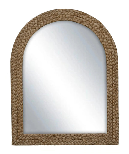 Braided Seagrass Framed Mirror     | Industrial Farm Co