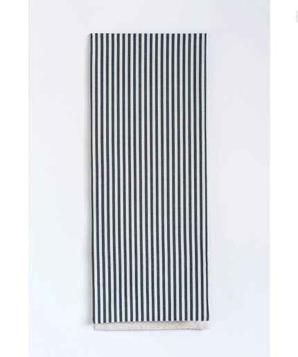 Classic Cotton Striped Table Runner  Default Title   | Industrial Farm Co