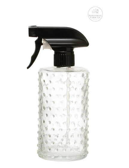 Embossed Glass Spray Bottle  Arrows   | Industrial Farm Co