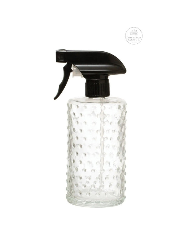 Embossed Glass Spray Bottle     | Industrial Farm Co