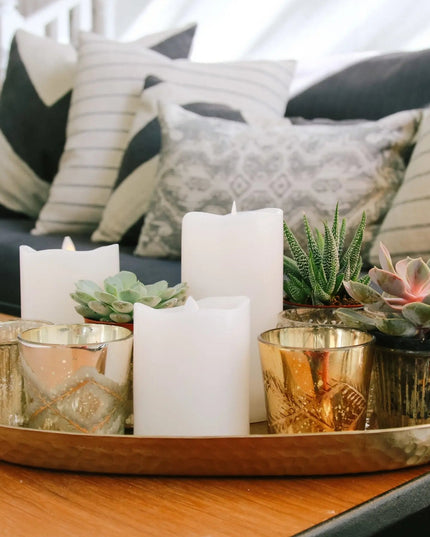 Flameless Candles (Set of 3)  Default Title   | Industrial Farm Co