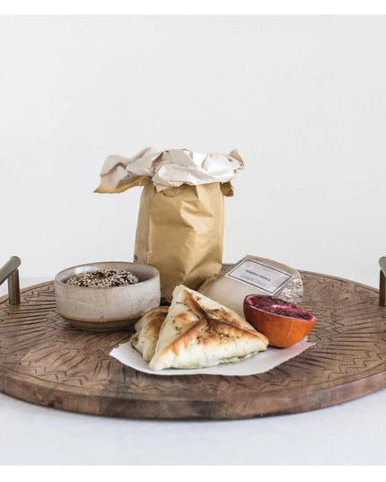 Hand Carved Mango Wood Tray     | Industrial Farm Co