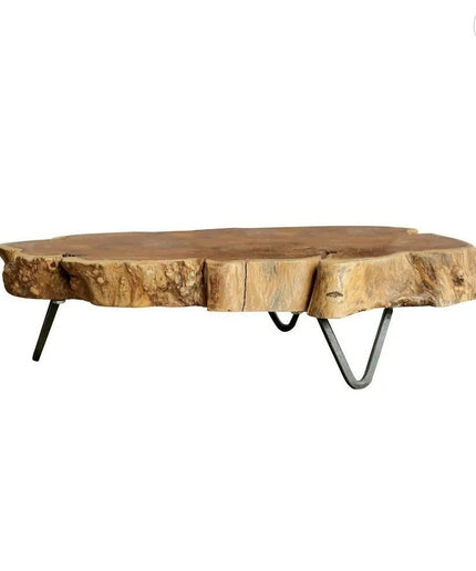 Rustic Live Edge Raised Stand     | Industrial Farm Co