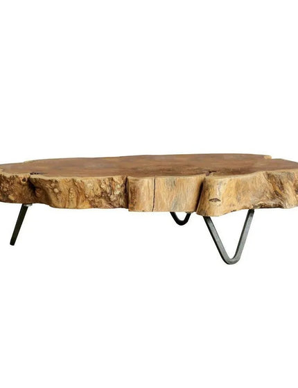 Rustic Live Edge Raised Stand     | Industrial Farm Co