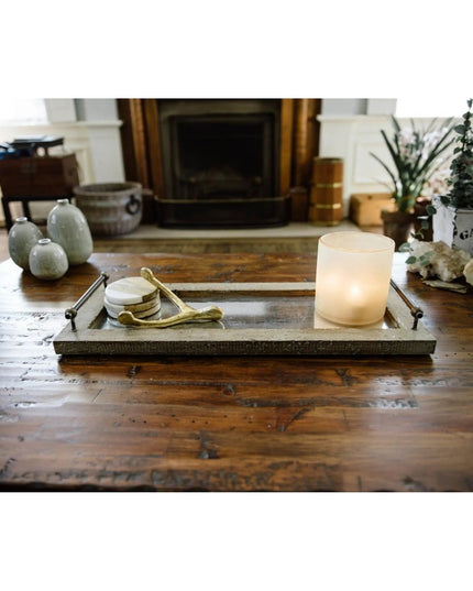 Mango Wood and Marble Coasters     | Industrial Farm Co