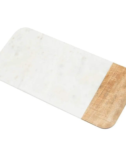 Marble and Wood Cheese Board  Default Title   | Industrial Farm Co