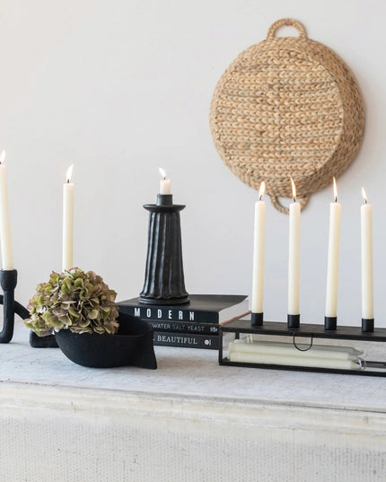 Metal Taper Holder Display Case  Default Title   | Industrial Farm Co