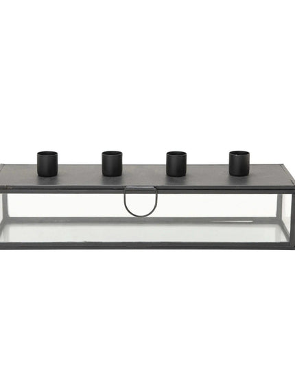 Metal Taper Holder Display Case     | Industrial Farm Co