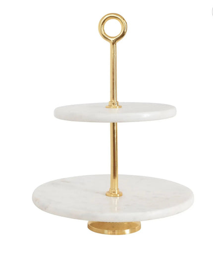 Modern Tiered Serving Tray Tiered Tray Default Title   | Industrial Farm Co
