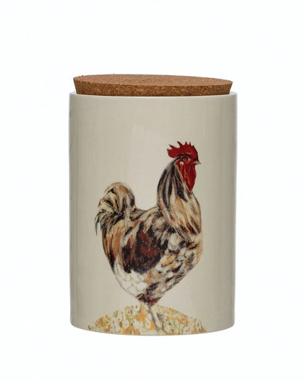 Farmhouse Rooster Canister     | Industrial Farm Co