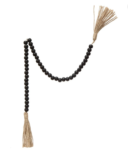 Small Black Bead Garland     | Industrial Farm Co