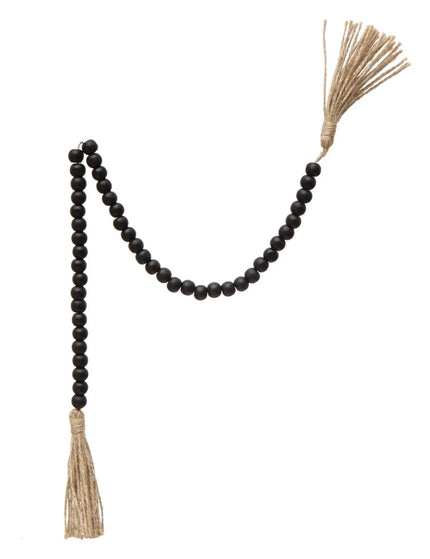 Small Black Bead Garland     | Industrial Farm Co