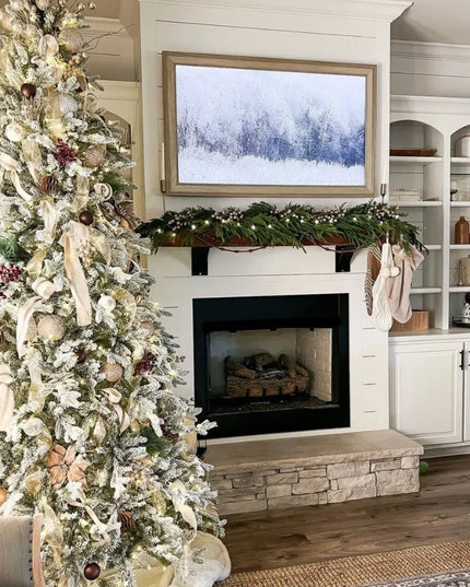 The Albany Mantel Corbel Brackets/Corbels 5" Depth x 5" Wall Mount Length Finish Copper Powder Coat | Industrial Farm Co