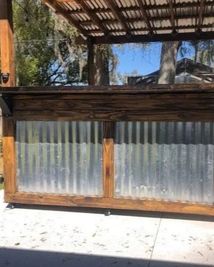 The Albany Mantel Corbel Brackets/Corbels 6" Depth x 6" Wall Mount Length Finish Gold Powder Coat | Industrial Farm Co