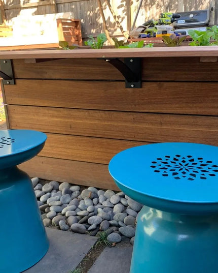 The Albany Mantel Corbel Brackets/Corbels 7" Depth x 7" Wall Mount Length Finish Gold Powder Coat | Industrial Farm Co