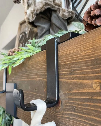 The Annie Stocking Holder  Silver Powder Coat   | Industrial Farm Co