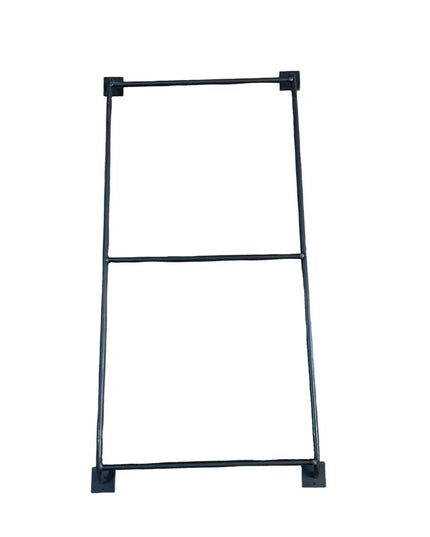 The Arianna Wall Mounted Ladder  2 Feet - 16" Wide Finish Copper Powder Coat | Industrial Farm Co