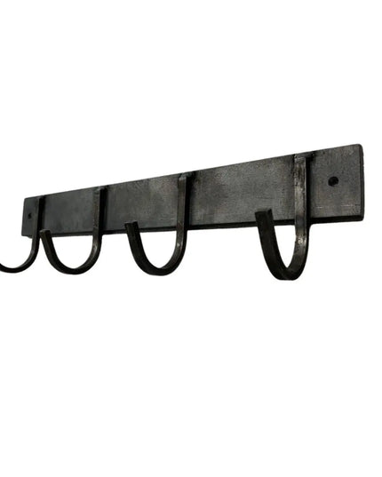 The Binghamton Style Key Rack Coat Rack Copper Powder Coat   | Industrial Farm Co