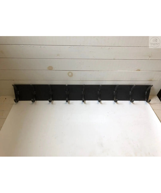 The Bo Style Lodge Coat Rack Coat Rack 14” Wall Mount Length Finish Copper Powder Coat | Industrial Farm Co