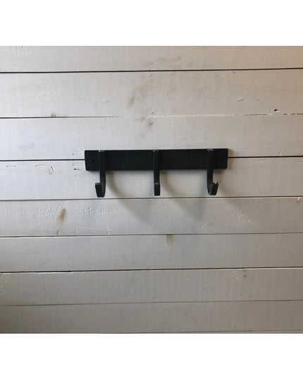 The Camillus Style Coat Rack Coat Rack 10" Wall Mount Length Finish Silver Powder Coat | Industrial Farm Co