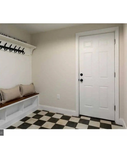 The Christopher Double Hook Coat Rack Coat Rack 14” Wall Mount Length Finish Silver Powder Coat | Industrial Farm Co