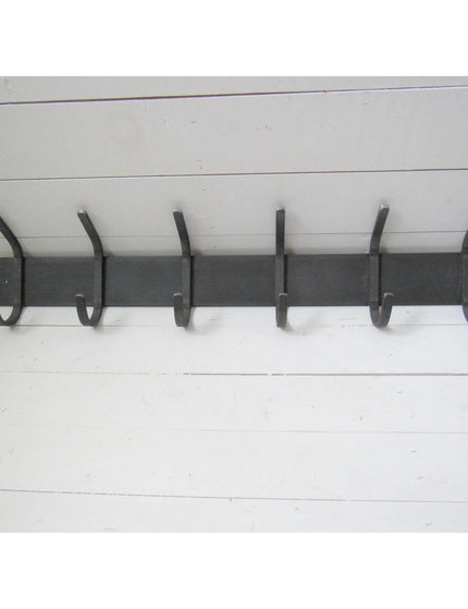 The Cooperstown Double Hook Coat Rack Coat Rack 14" Wall Mount Length Finish Copper Powder Coat | Industrial Farm Co