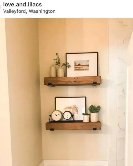 The Earl Style J Shelf Bracket Shelf Support 3"  Depth Finish Raw - Uncoated Metal | Industrial Farm Co