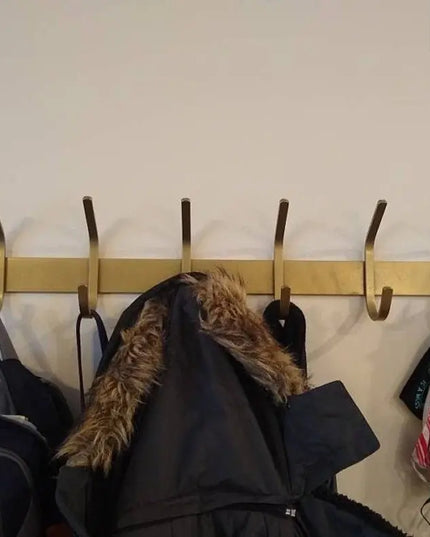 The Eastman Coat & Hook Rack Coat Rack 10"  Wall Mount Length Finish Copper Powder Coat | Industrial Farm Co