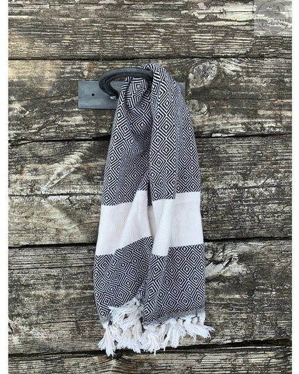 The Ginger Horseshoe Hook Towel Bar Clear Coat   | Industrial Farm Co