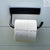The Howlett Hill Toilet Paper Holder Toilet Paper Holder Open on the Left Finish Gold Powder Coat | Industrial Farm Co