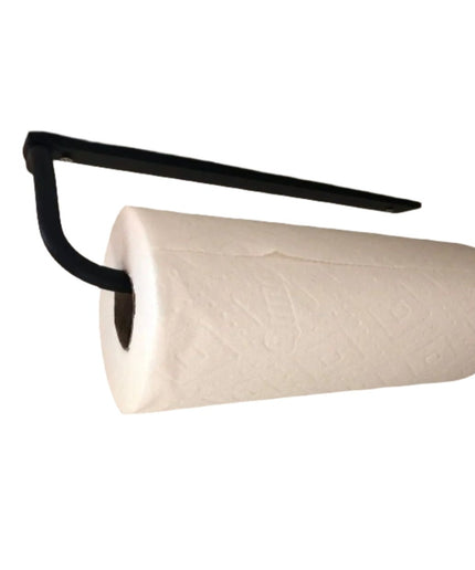 The Hyde Hall Paper Towel Holder Paper Towel Holder Open on the Left Finish Gold Powder Coat | Industrial Farm Co