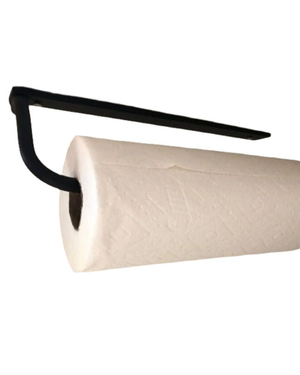 The Hyde Hall Paper Towel Holder Paper Towel Holder Open on the Left Finish Gold Powder Coat | Industrial Farm Co