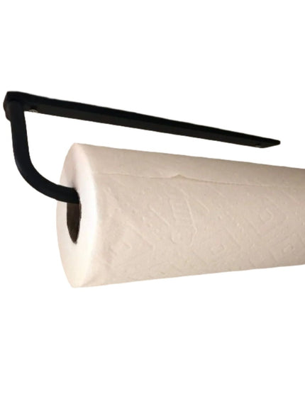 The Hyde Hall Paper Towel Holder Paper Towel Holder Open on the Left Finish Gold Powder Coat | Industrial Farm Co