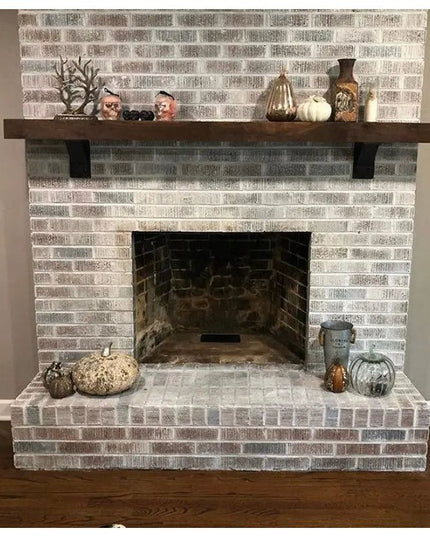 The Ithaca Rustic Bracket Support Brackets/Corbels 7" Depth x 7" Wall Mount Length Finish Uncoated - Raw Metal | Industrial Farm Co