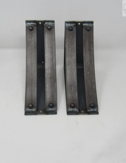 The Jamestown 4" Wide Shelf Bracket Brackets/Corbels 8" Depth x 8" Wall Mount Length Finish Raw - Uncoated Metal | Industrial Farm Co